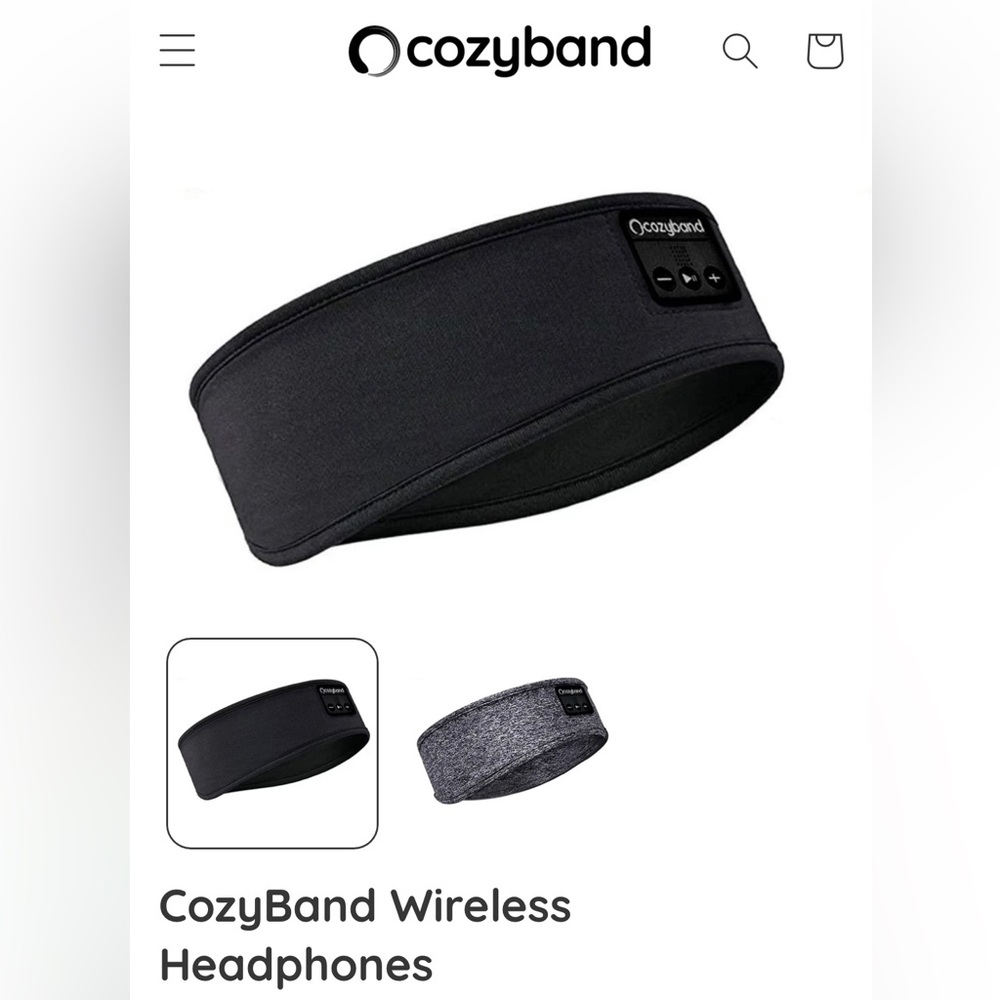 CozyBand Bluetooth Headband